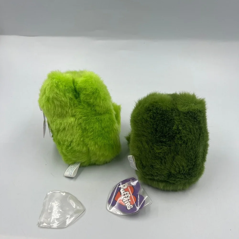 Vintage SWIBCO Puffkins Freddy Frog and Albert Alligator Plush Lot 2 with Tags